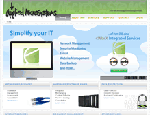 Tablet Screenshot of amicro.com